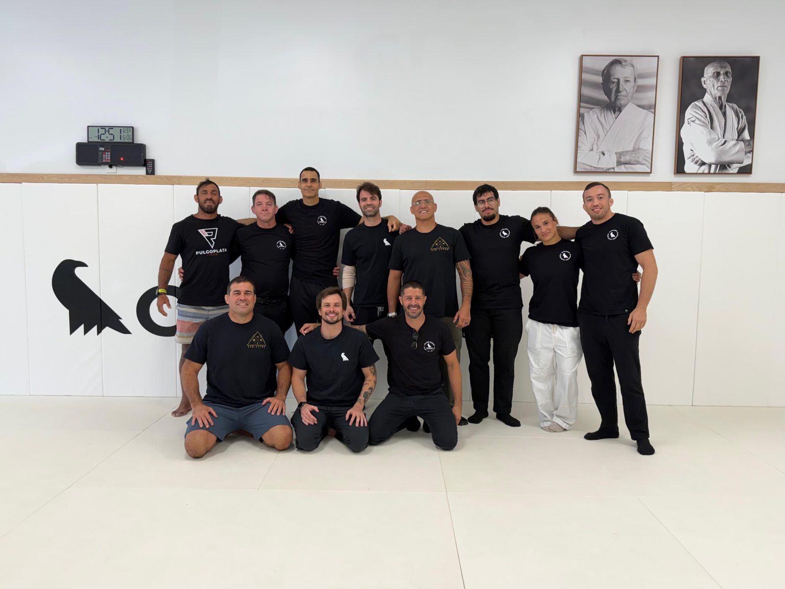 EVR1 Kids Jiu-Jitsu students competing at a youth Brazilian Jiu-Jitsu tournament.